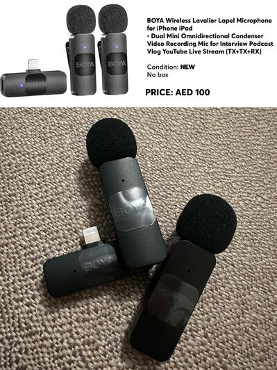 BOYA Wireless Microphone